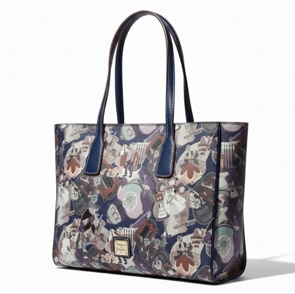 Dooney & Bourke Handbags - Disney Dooney & Bourke Haunted Mansion Tote NWT - Madame Leota Ghost Toile Bag